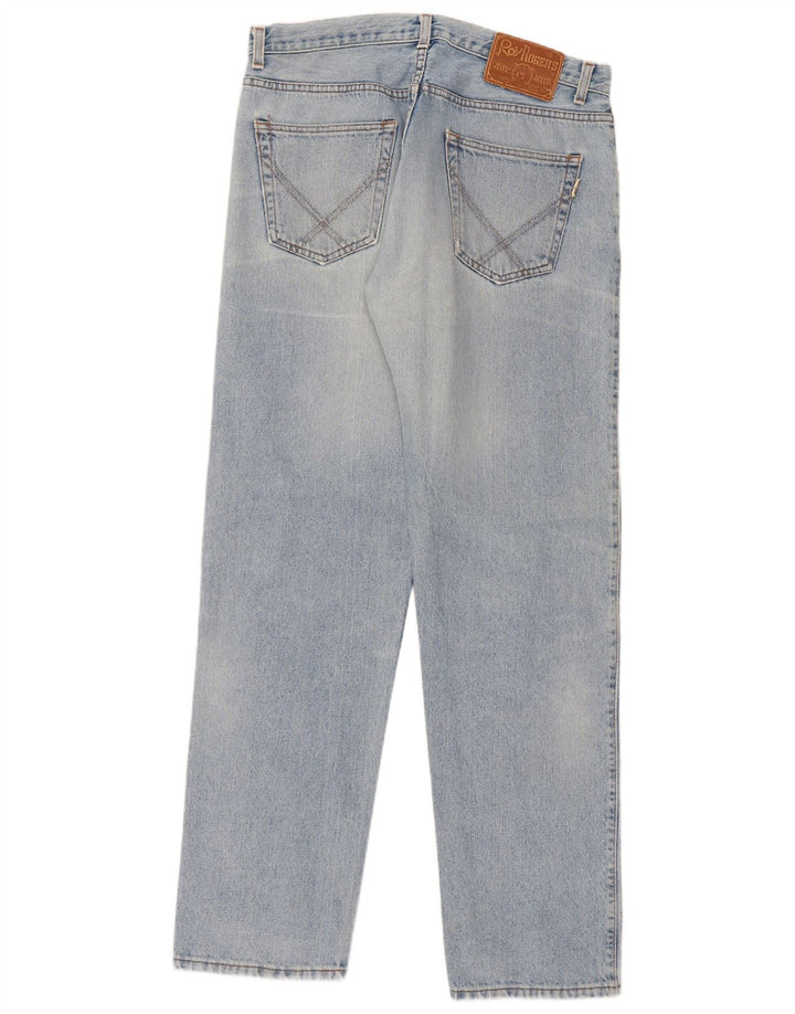 Ανδρικό Roy Rogers Distressed Straight Jeans W34 L33 Μπλε