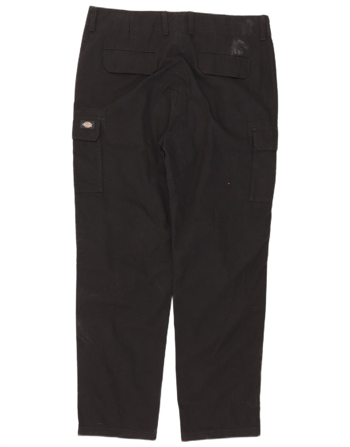 Dickies Ανδρικό ίσιο παντελόνι Cargo W38 L32 Μαύρο βαμβακερό