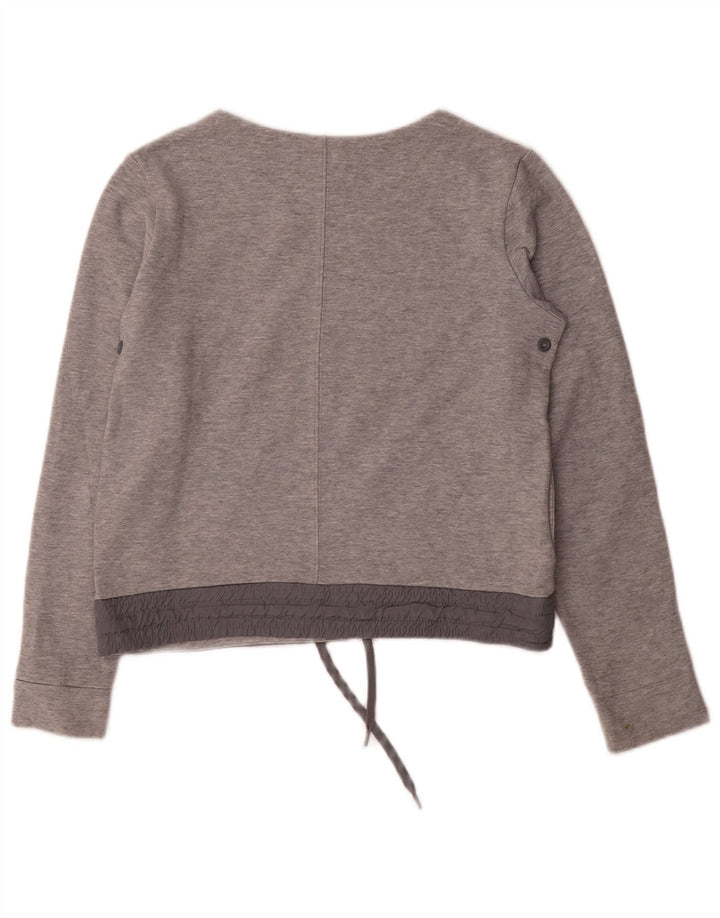 Γυναικεία φούτερ Nike Crop Jumper UK 10 Small Grey Cotton