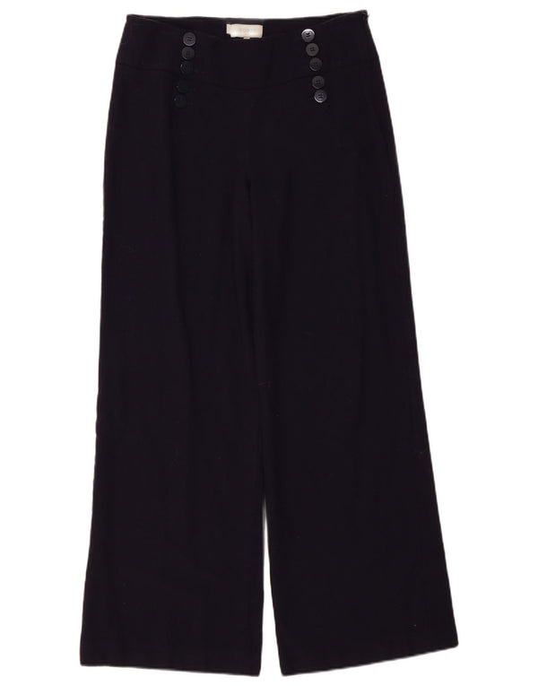 Hobbs γυναικείο ψηλόμεσο παντελόνι UK 12 Medium W32 L30 Navy Blue