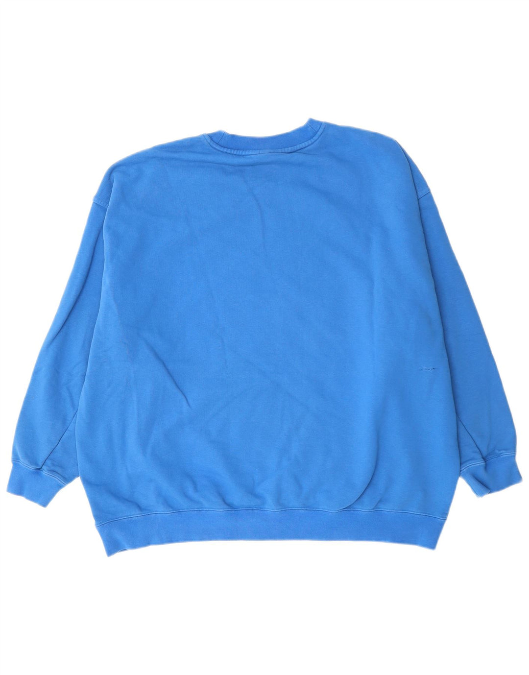 Γυναικείο φούτερ ADIDAS Oversized Jumper UK 14 Μεγάλο Μπλε Βαμβακερό