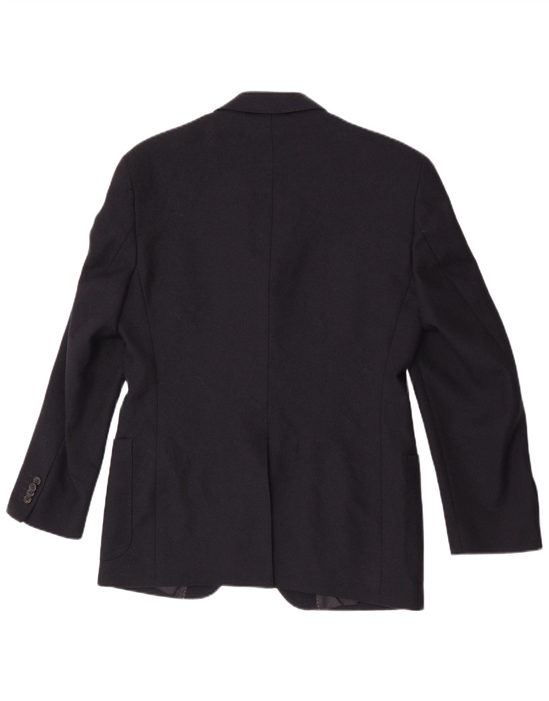 Ανδρικό μπουφάν σακάκι Seventy 3 κουμπιών IT 46 Small Navy Blue Virgin Wool