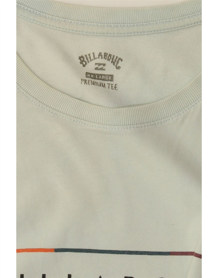BILLABONG Ανδρικό γραφικό T-Shirt Top 2XL Μπλε