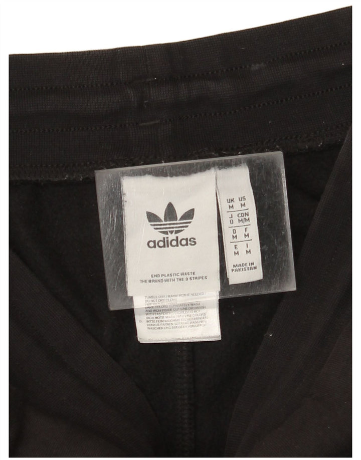 Γυναικεία αθλητική φόρμα ADIDAS Παντελόνι Joggers UK 14 Medium Black Cotton
