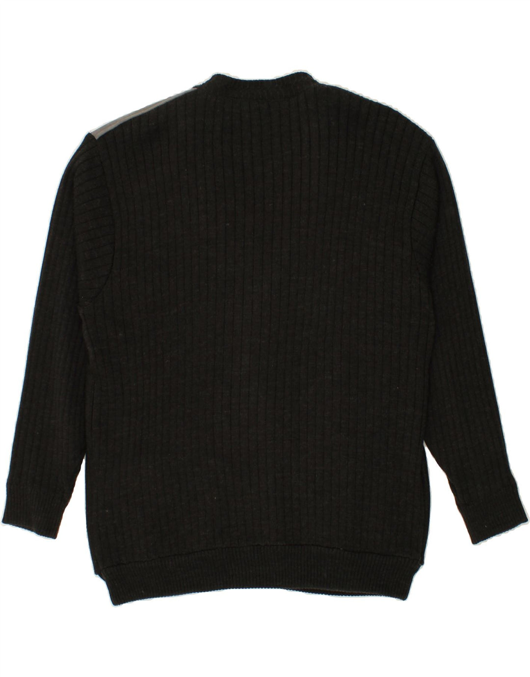 WERTHER Mens Knit Bomber Jacket UK 42 XL Grey Colourblock Vintage Werther and Second-Hand Werther from Messina Hembry 