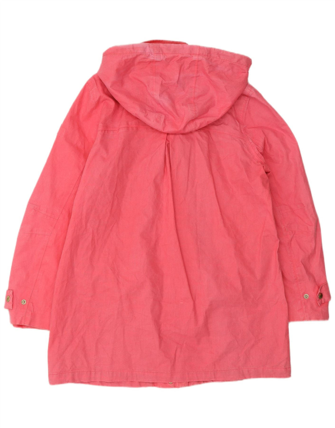 JOULES Γυναικείο Αδιάβροχο με κουκούλα UK 12 Medium Pink Λευκό