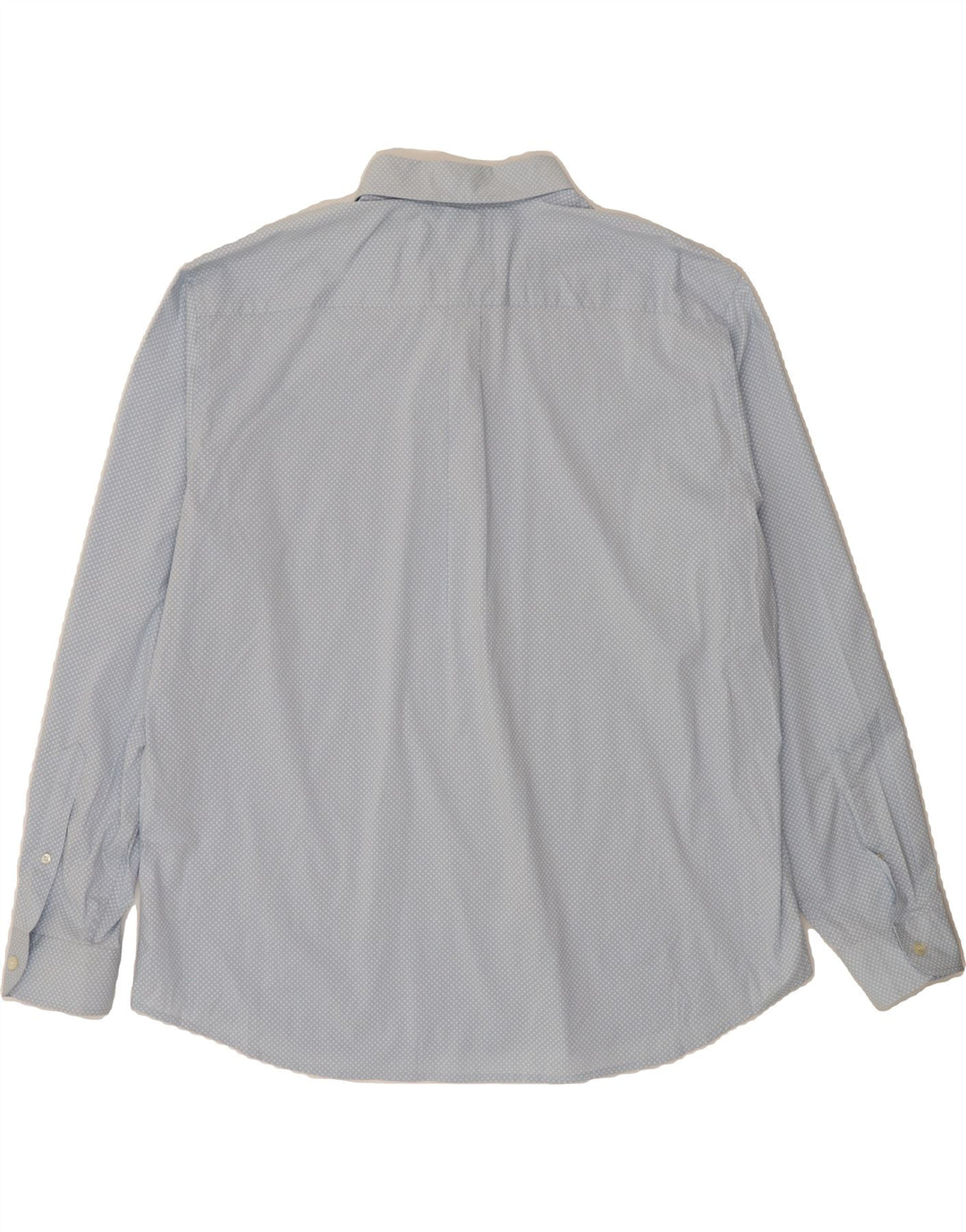 DOCKERS Mens Shirt 2XL Blue Geometric Cotton Vintage Dockers and Second-Hand Dockers from Messina Hembry 