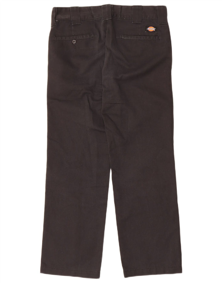 Dickies Ανδρικό ίσιο παντελόνι Chino W30 L30 Μαύρο πολυεστέρα