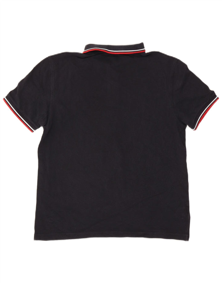 Fred Perry Ανδρικό Πόλο Μπλουζάκι Μεγάλο Βαμβακερό Μπλε Navy ριγέ