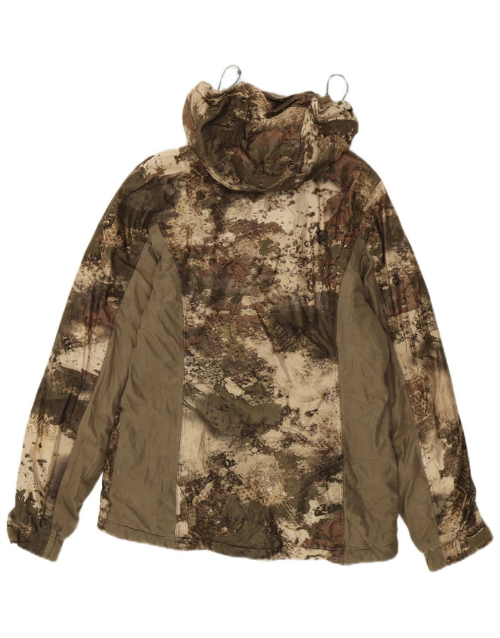 Γυναικείο τζάκετ CABELA'S Oversized Windbreaker UK 6 XS Χακί Καμουφλάζ
