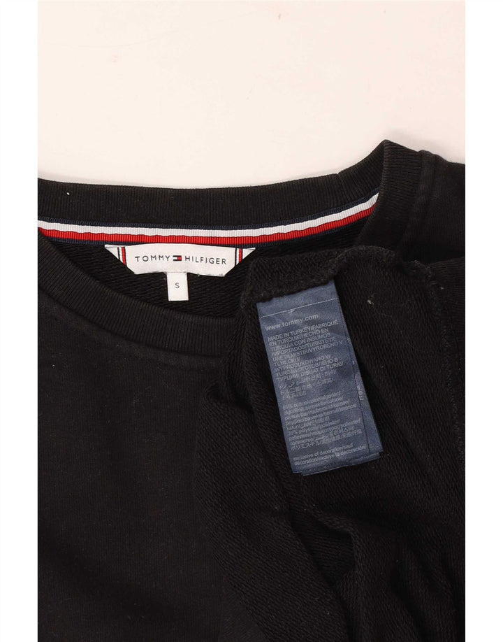 Ανδρικό φούτερ Tommy Hilfiger Jumper Μικρό μαύρο βαμβακερό