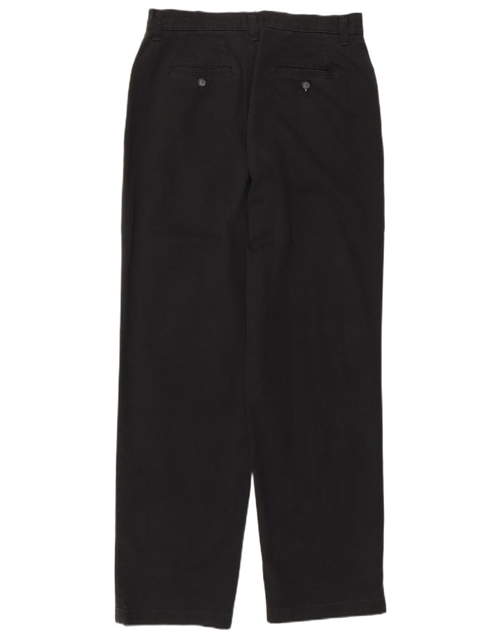 Γυναικείο ίσιο casual παντελόνι Lee US 8 Medium W30 L30 Μαύρο βαμβακερό