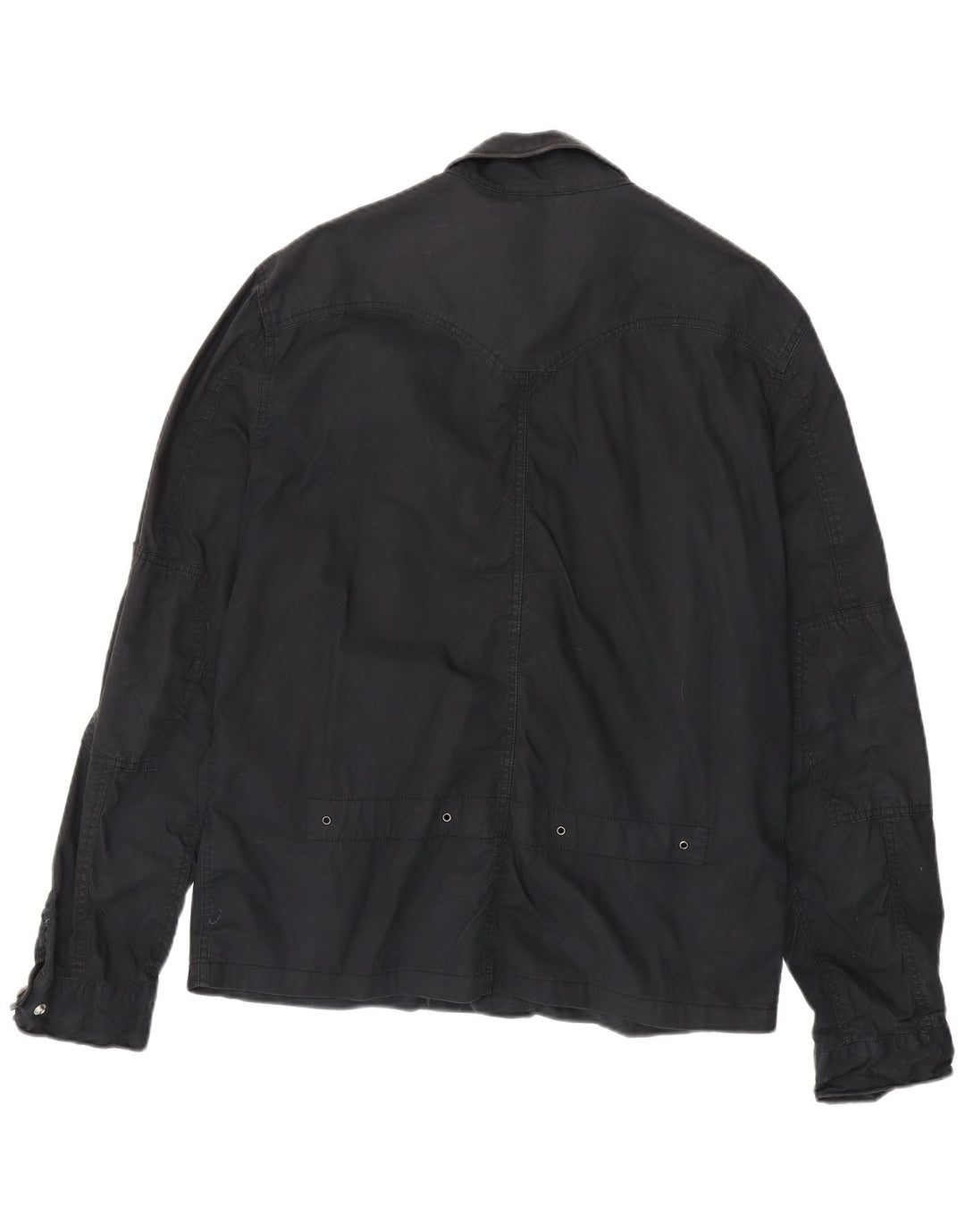 LEVI'S Ανδρικό γραφικό Military Jacket UK 42 XL Μαύρο βαμβακερό