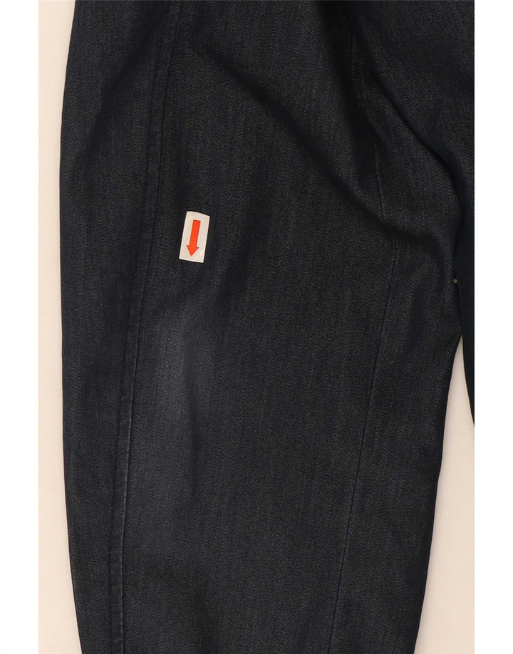 Zara Mens Bomber Jacket UK 38 Medium Navy Blue