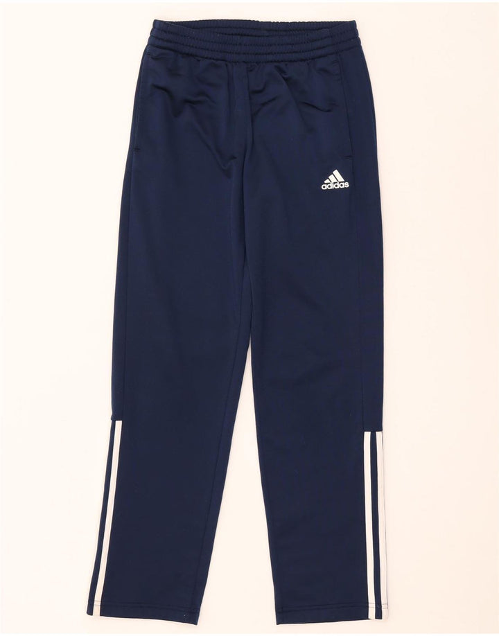 Παντελόνι φόρμας Adidas Boys 11-12 Years Navy Blue Polyester