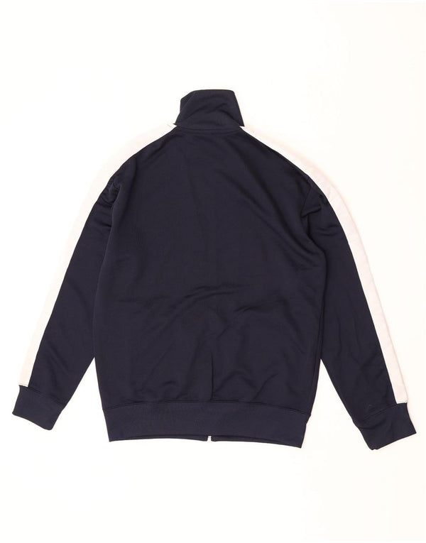 Ανδρική αθλητική φόρμα Zara Μπουφάν Small Navy Blue Colorblock Polyester