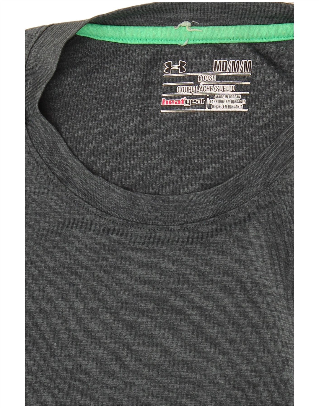 Ανδρικό μπλουζάκι UNDER Armour Heat Gear Top Medium Grey Flecked