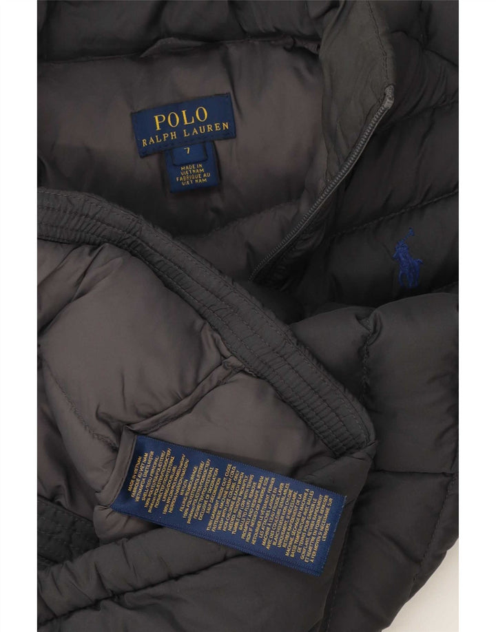 Μπουφάν με επένδυση Polo Ralph Lauren Boys 6-7 Years Grey Polyester