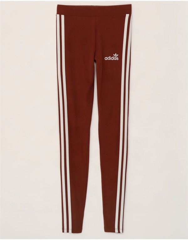 Adidas Γυναικείο Κολάν UK 4 XS Καφέ Βαμβακερό