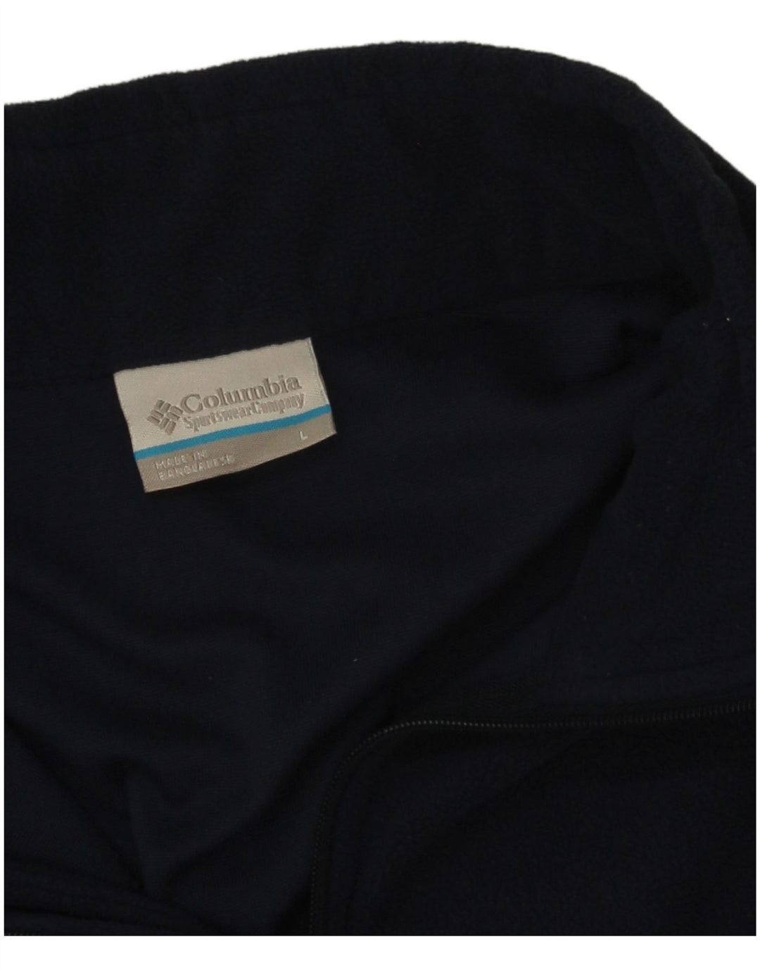 Columbia Ανδρικό φερμουάρ Fleece Jumper Large Navy Blue