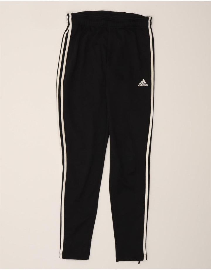 Ανδρική αθλητική φόρμα ADIDAS Παντελόνι μικρού μαύρου πολυεστέρα