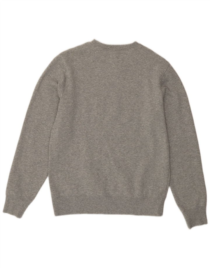 Ανδρικό φούτερ New Balance Jumper Μεσαίο γκρι βαμβακερό