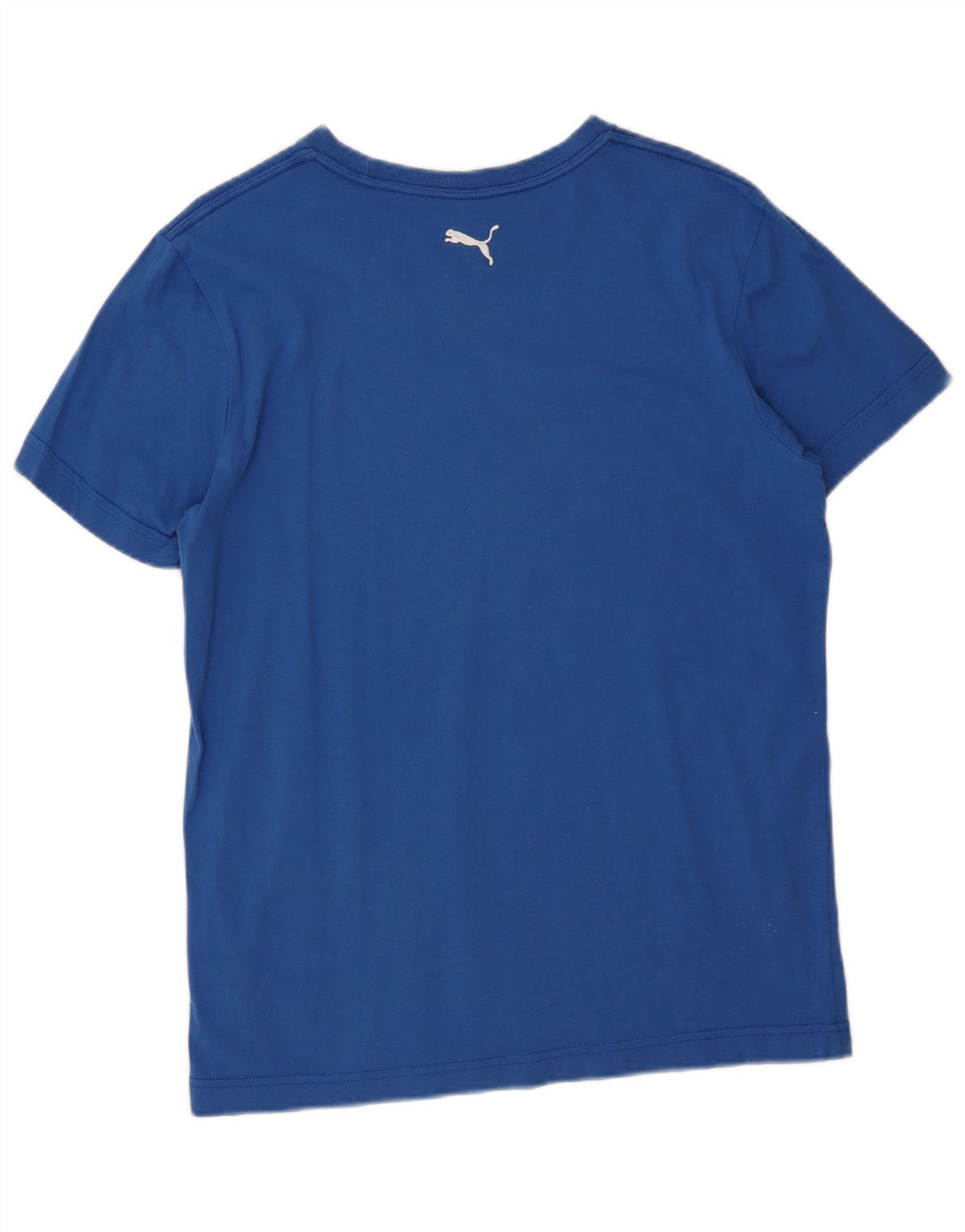 Ανδρικό γραφικό T-Shirt Puma Top μεγάλο μπλε βαμβακερό