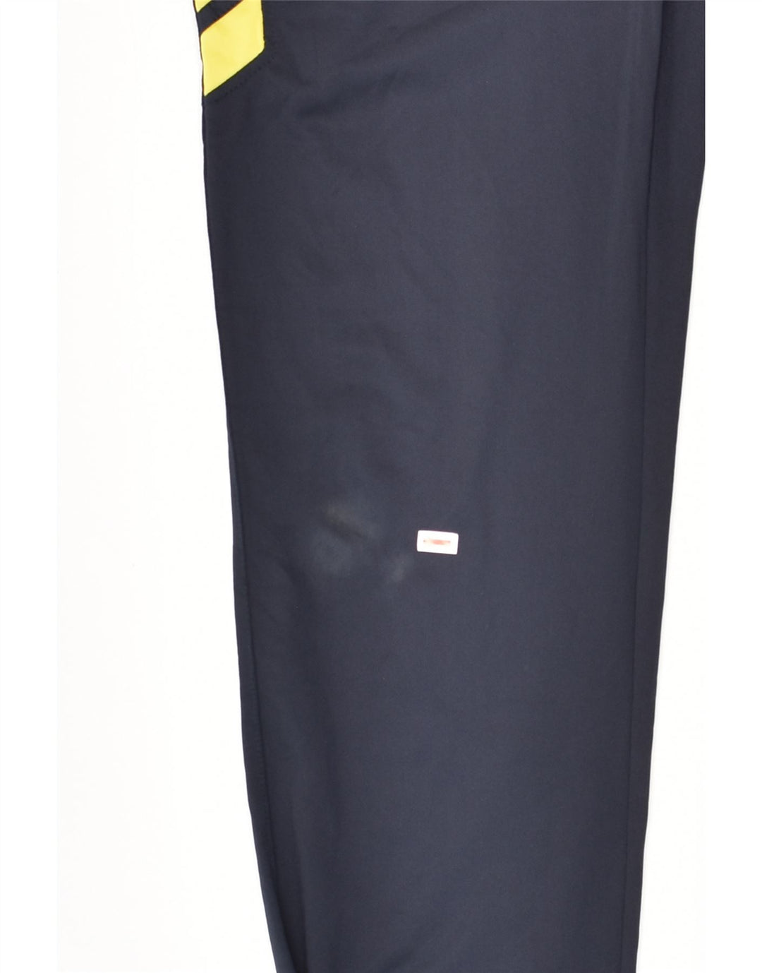 ASICS Mens Tracksuit Trousers Small Navy Blue Polyester | Vintage Asics | Thrift | Second-Hand Asics | Used Clothing | Messina Hembry 