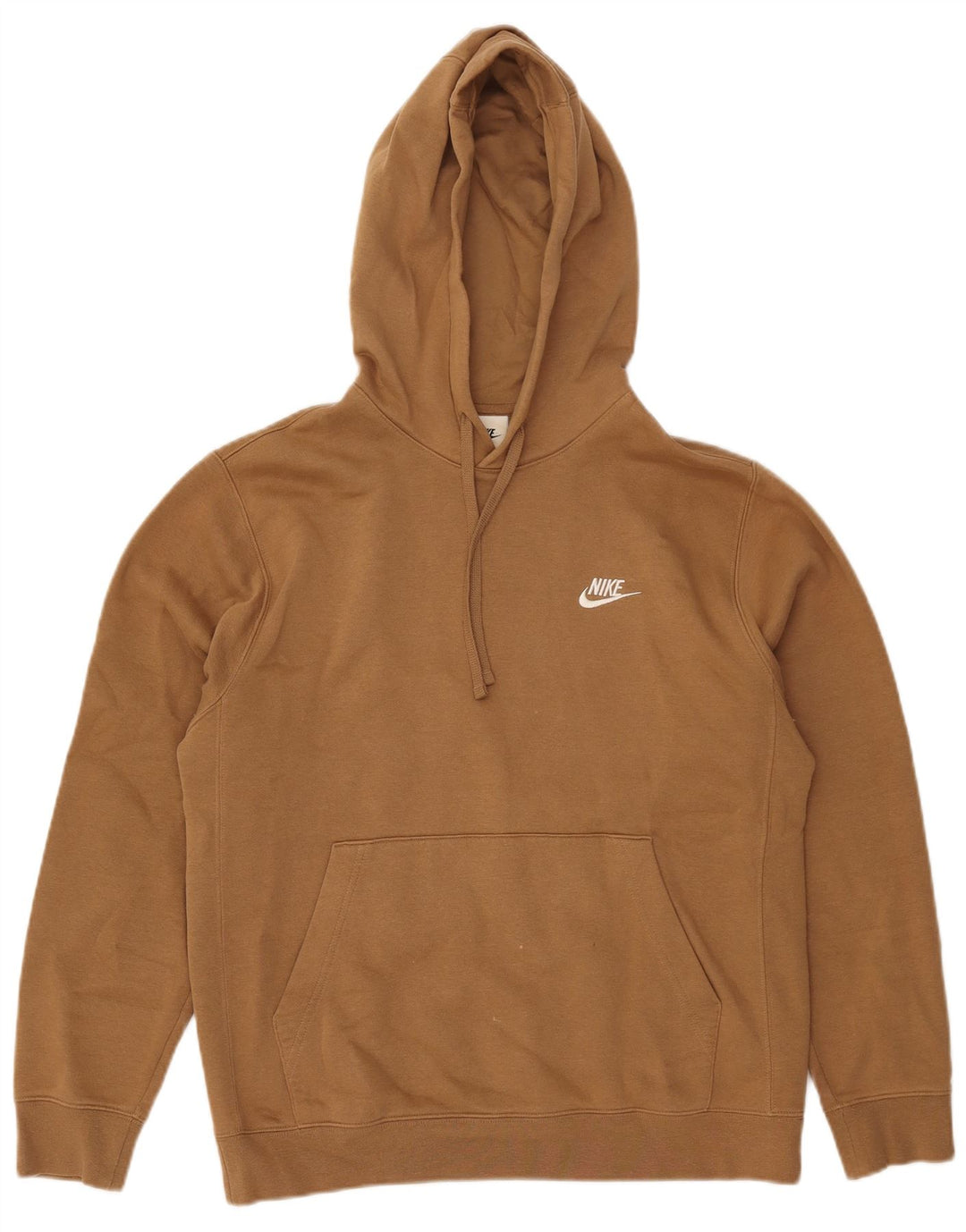 Ανδρικά κουκούλα Nike, μικρό μπεζ βαμβακερό