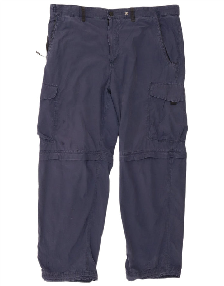 Marks & Spencer Ανδρικό Παντελόνι Cargo Straight Regular Fit W38 L29 Navy Blue