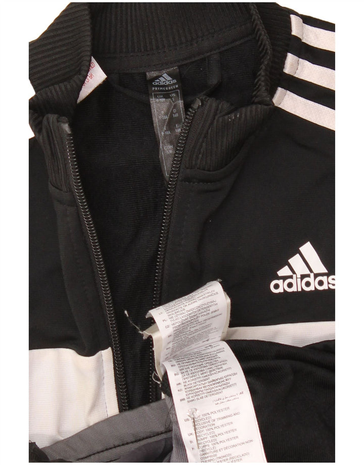 Adidas Boys αθλητική φόρμα Adidas Top Jacket 9-10 Years Black Colourblock Polyester