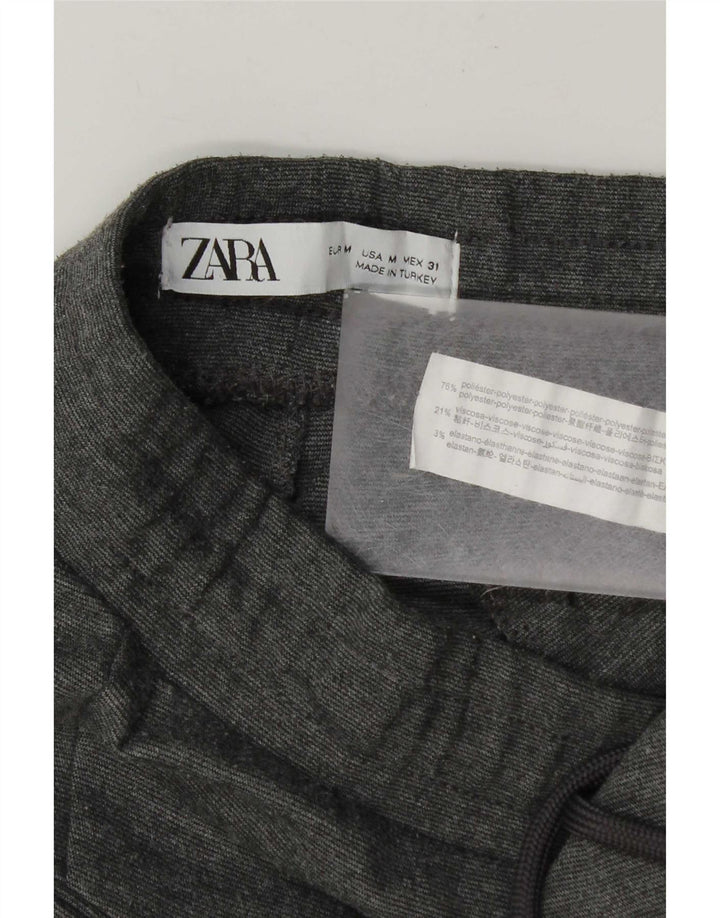 Ανδρική φόρμα Zara Παντελόνι Joggers Μεσαίου Γκρι Πολυεστέρας