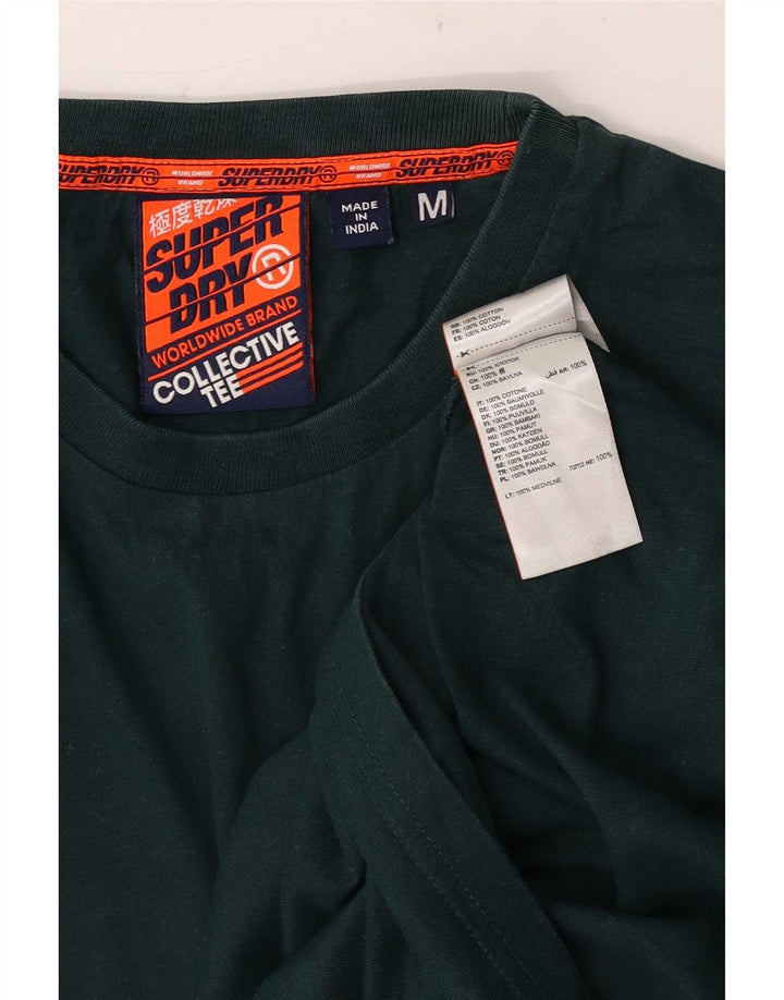Ανδρικό T-Shirt Superdry Top Μεσαίο πράσινο βαμβακερό
