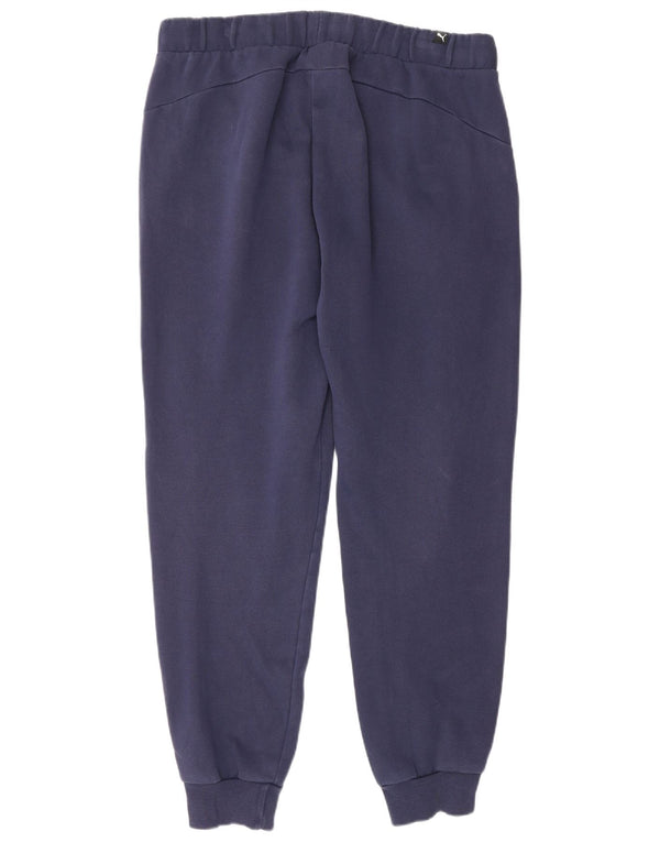 Ανδρική φόρμα Puma Παντελόνι Joggers Μεγάλο Navy Blue από βαμβάκι
