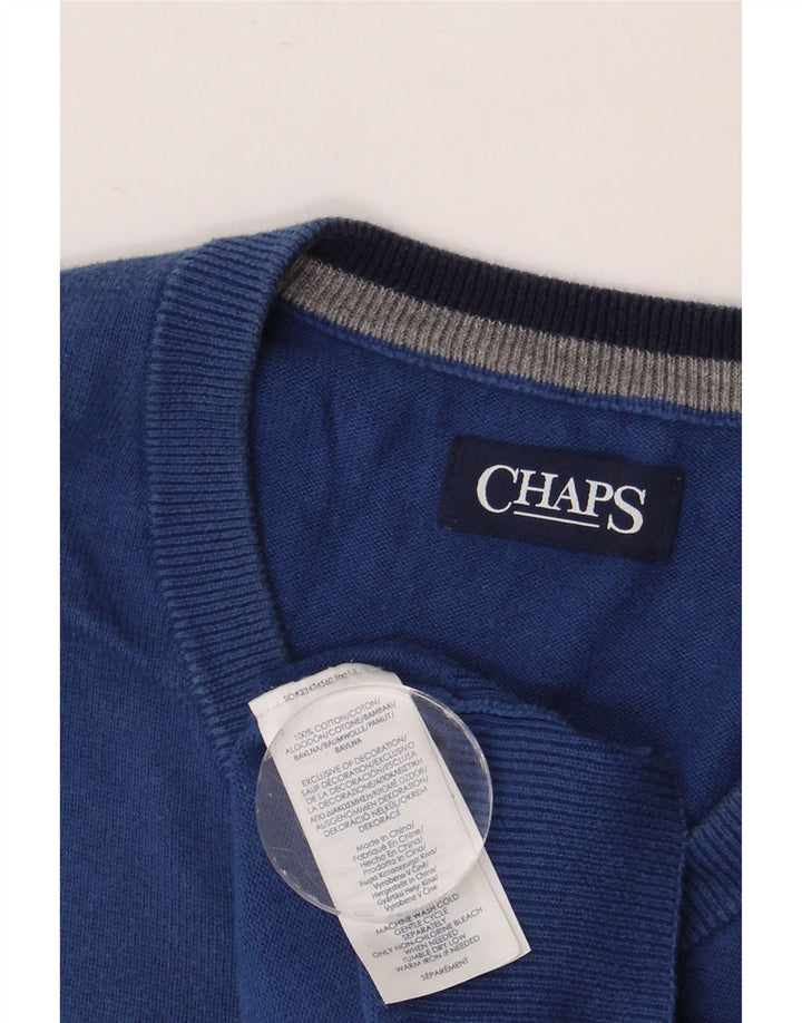 CHAPS Ανδρικό γιλέκο Tank Top XL Blue Cotton