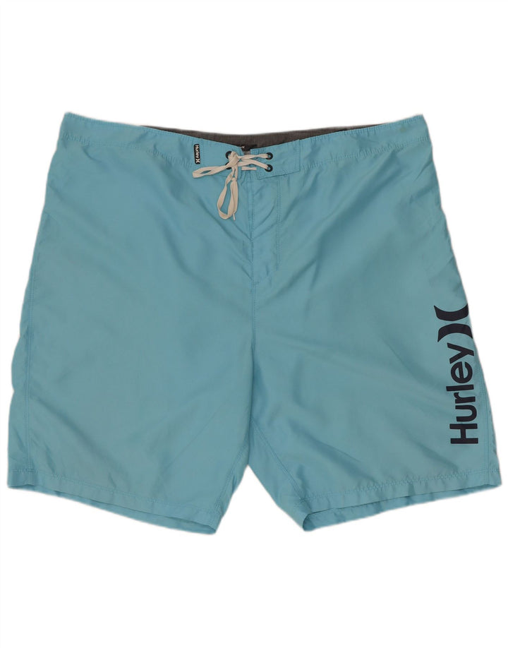 Ανδρικό γραφικό σορτς κολύμβησης Hurley XL μπλε