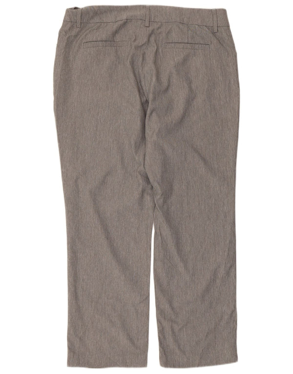 Lee Γυναικείο μεσαίο μεσαίο παντελόνι με χαλαρή εφαρμογή casual παντελόνι US 12 Large W36 L26 Grey