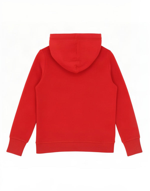 Superdry Γυναικείο Γραφικό Hoodie Jumper UK 18 XL Red Cotton