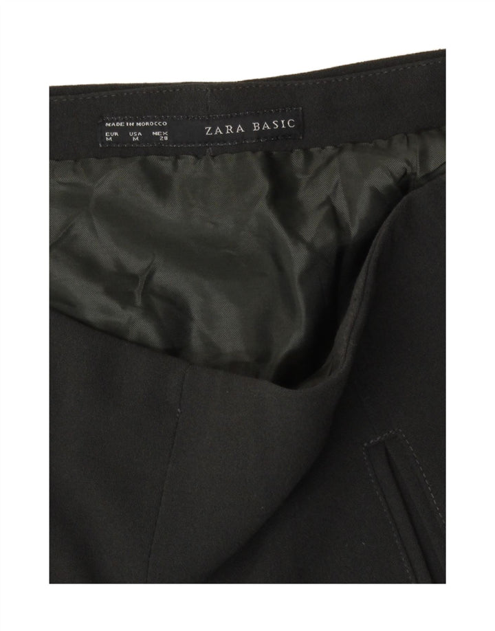 Zara Γυναικεία Φούστα A-Line Medium W28 Μαύρη