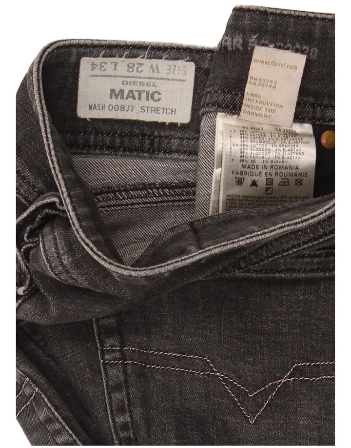 Diesel Γυναικείο Matic Slim Jeans W28 L34 Μαύρο βαμβακερό