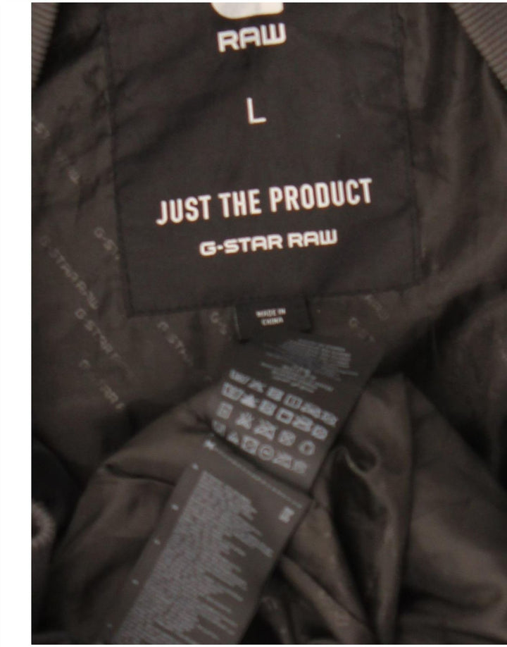 Ανδρικό μπουφάν G-Star UK 40 Large Black Polyamide