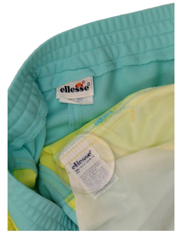 ELLESSE Γυναικείο σορτς casual IT 44 Medium W32 Blue Colorblock Polyester