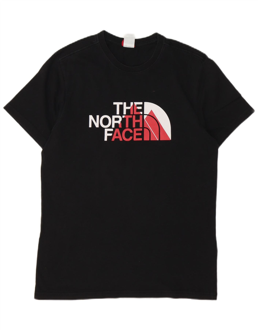 THE NORTH FACE Ανδρικό γραφικό T-Shirt Top Μικρό μαύρο βαμβακερό