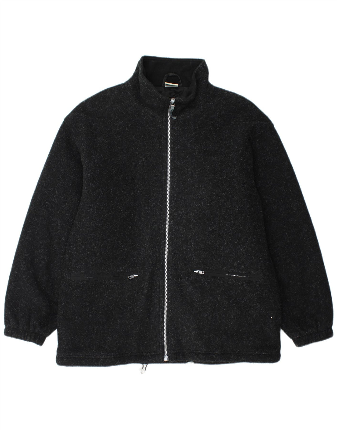 CRANE Ανδρικό φλις μπουφάν UK 36 Small Black Flecked Polyester