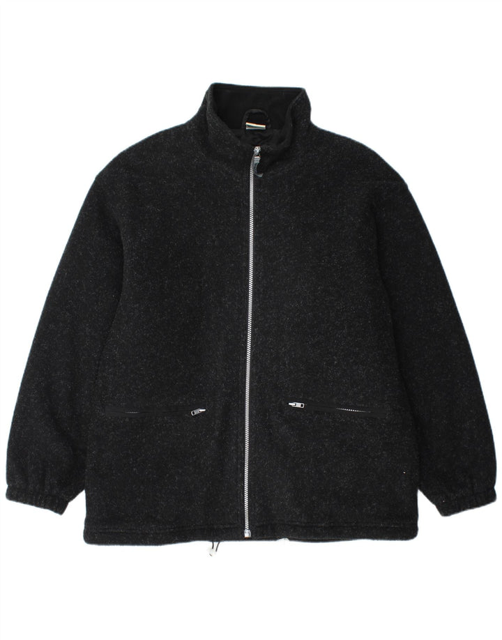 CRANE Ανδρικό φλις μπουφάν UK 36 Small Black Flecked Polyester