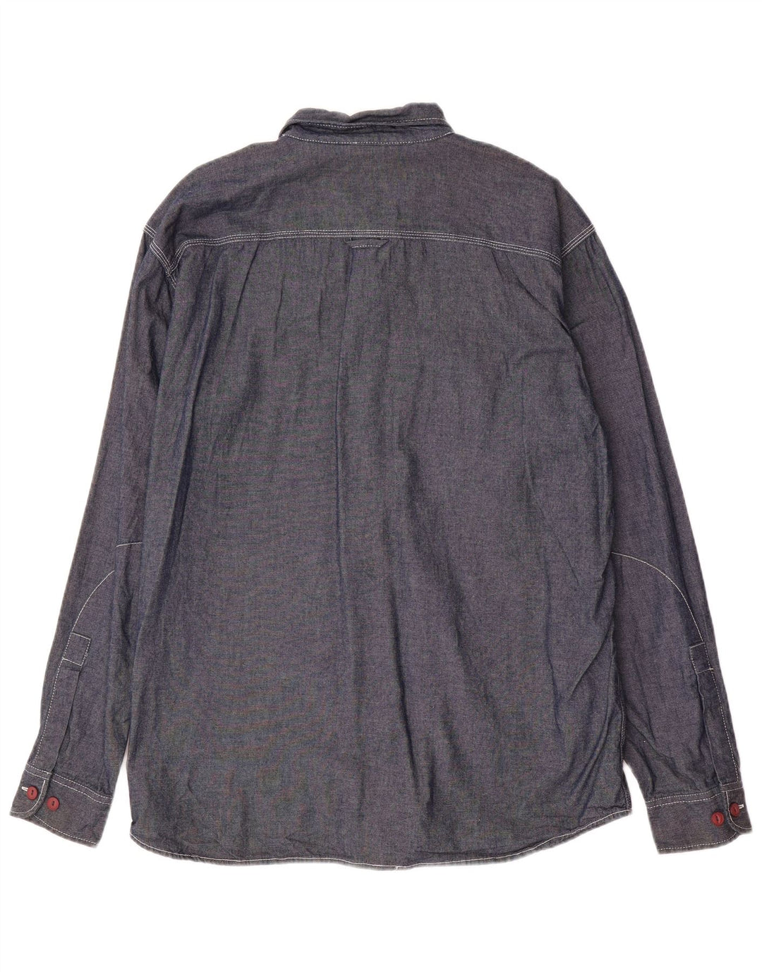 Ανδρικό πουκάμισο LEE XL Navy Blue Cotton