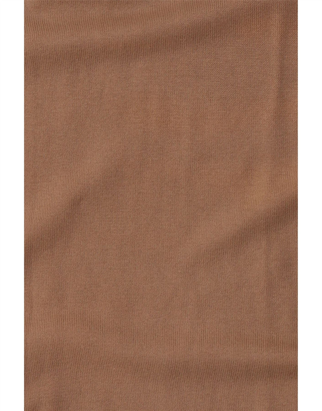 BENETTON Γυναικείο Slim Fit Crew Jumper πουλόβερ UK 14 μεγάλο μπεζ βαμβακερό