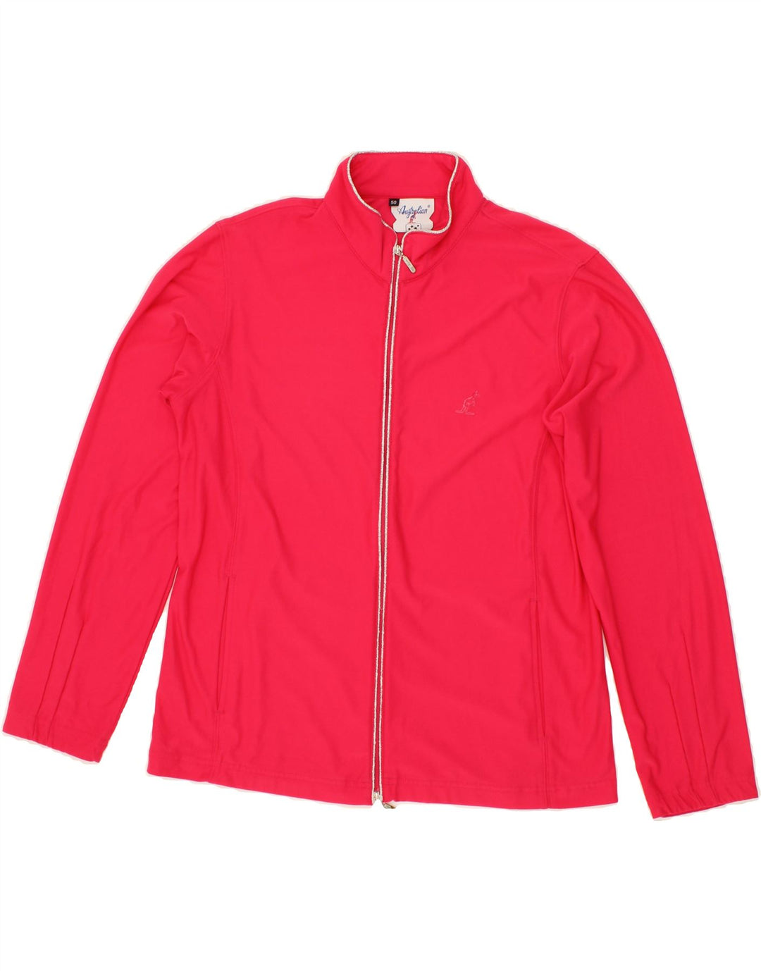 AUSTRALIAN L'ALPINA Womens Tracksuit Top Jacket IT 50 XL Pink Polyester Vintage AUSTRALIAN L'ALPINA and Second-Hand AUSTRALIAN L'ALPINA from Messina Hembry 