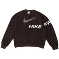 Γυναικείο γραφικό υπερμεγέθη φούτερ Nike UK 10 Μικρό μαύρο βαμβακερό