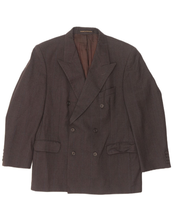 Marks & Spencer Ανδρικό σακάκι UK 40 Medium Grey Pinstripe